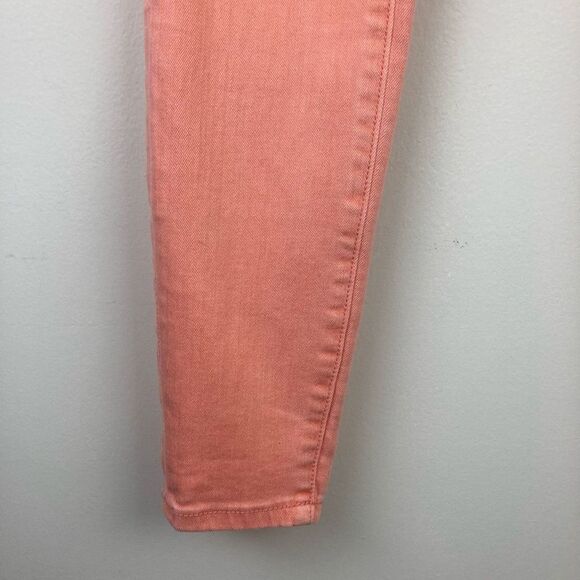 ANTHROPOLOGIE Pilcro High-Rise Skinny Jeans | ankle length pants | apricot | siz - Picture 3 of 10